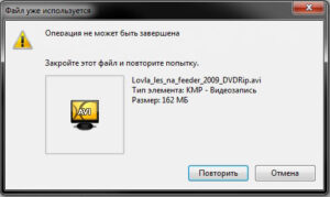 Как быть, если невозможно удалить файл с ПК или съемного носителя?