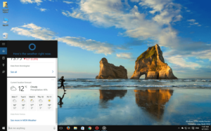 Как включить Кортану в Windows 10?