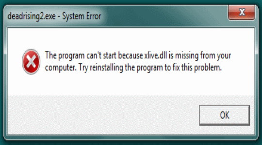 Как исправить ошибку «Отсутствует xlive.dll»?