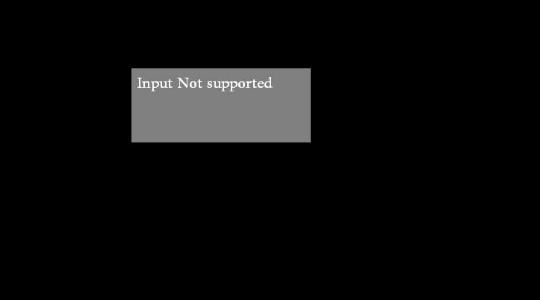 Input Not Supported при запуске Windows или игры