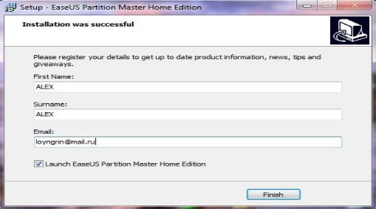 EaseUS Partition Master – программа для разделения жесткого диска