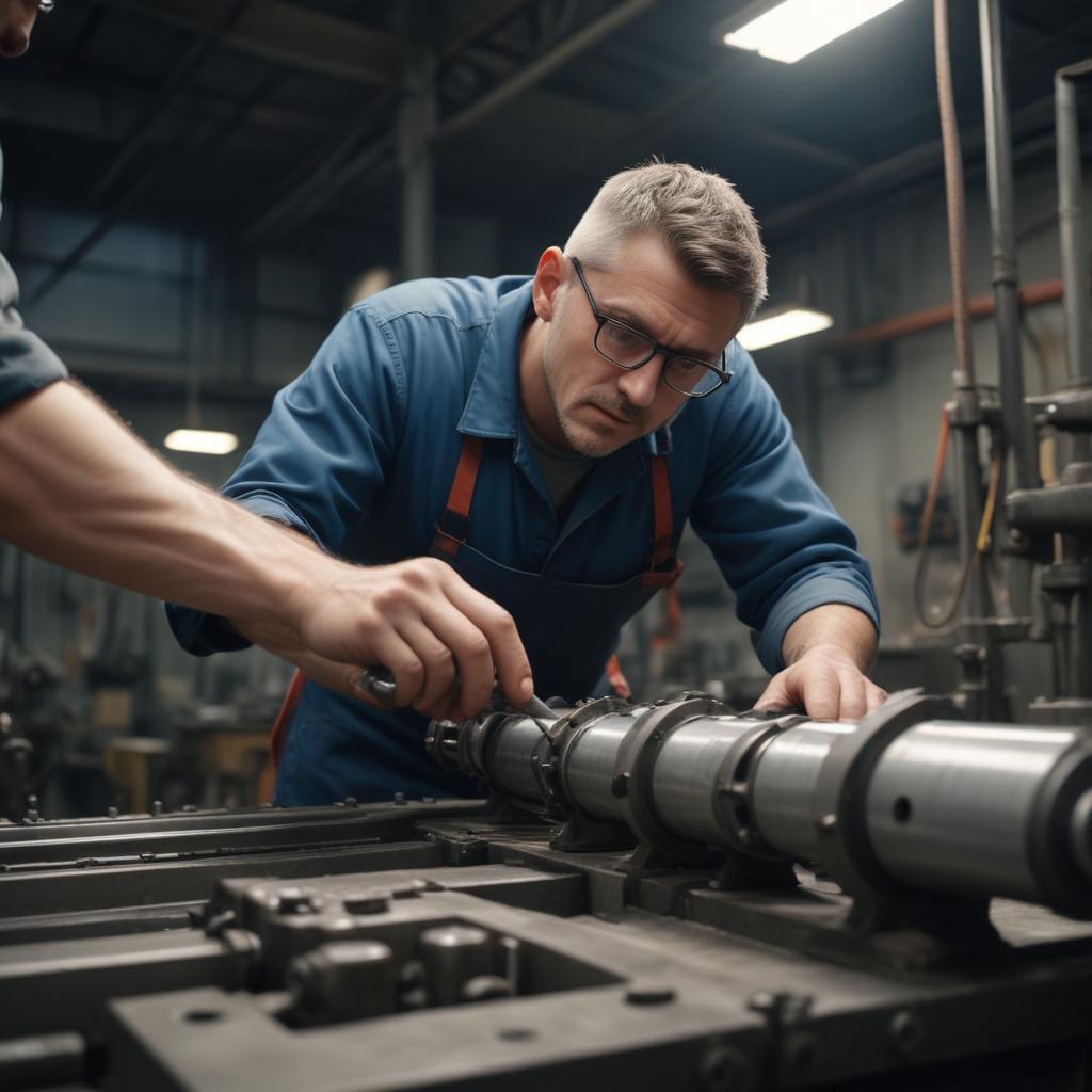 Стенд для технического обслуживания гидроцилиндров